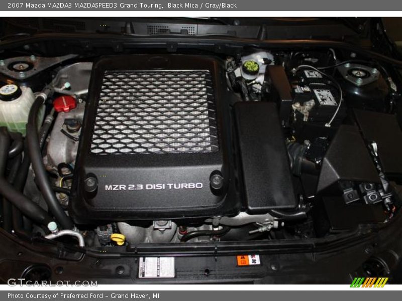 Black Mica / Gray/Black 2007 Mazda MAZDA3 MAZDASPEED3 Grand Touring
