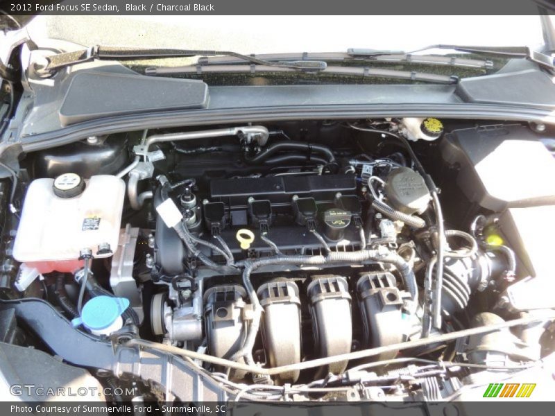 Black / Charcoal Black 2012 Ford Focus SE Sedan