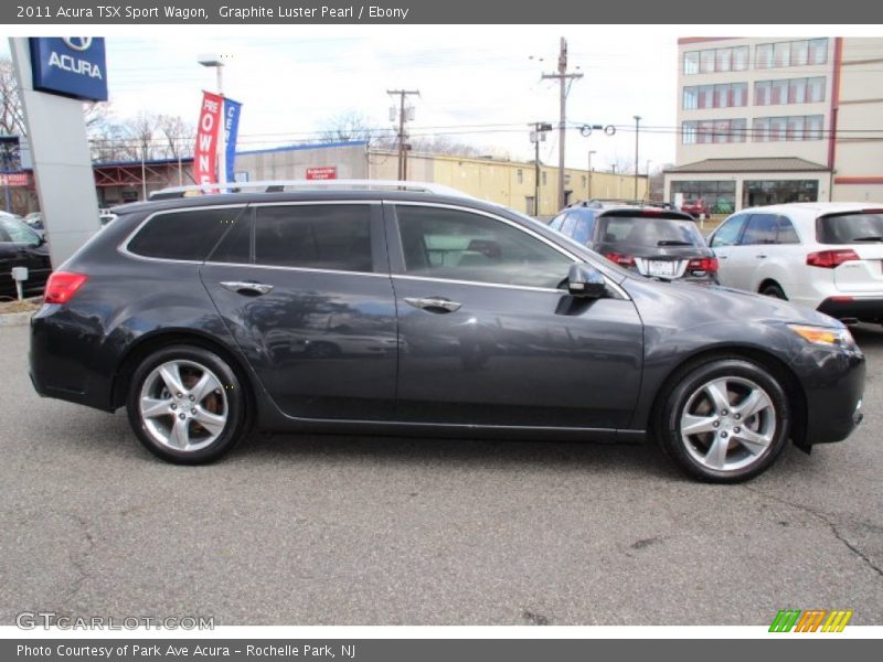 Graphite Luster Pearl / Ebony 2011 Acura TSX Sport Wagon
