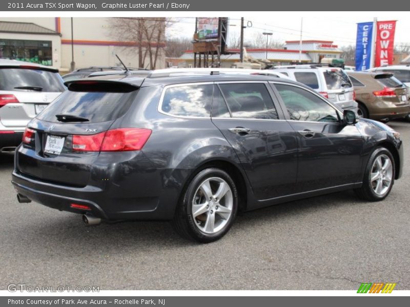 Graphite Luster Pearl / Ebony 2011 Acura TSX Sport Wagon