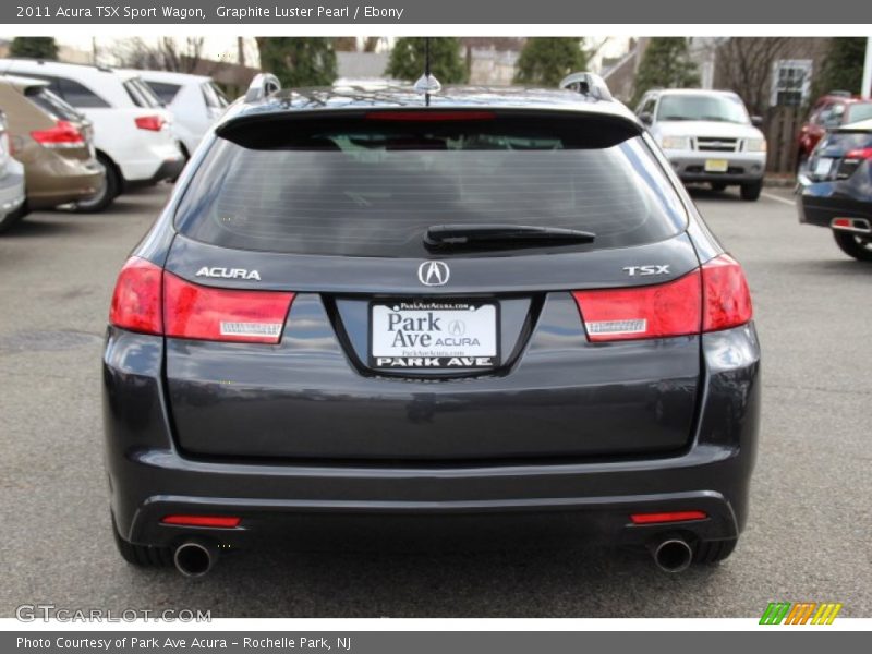 Graphite Luster Pearl / Ebony 2011 Acura TSX Sport Wagon