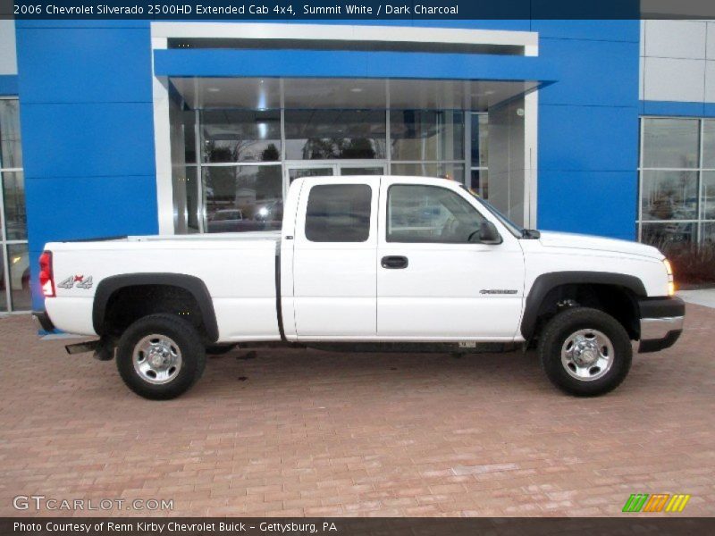 Summit White / Dark Charcoal 2006 Chevrolet Silverado 2500HD Extended Cab 4x4