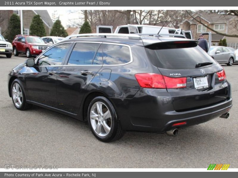 Graphite Luster Pearl / Ebony 2011 Acura TSX Sport Wagon