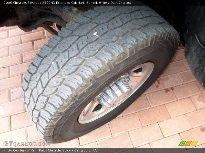 Summit White / Dark Charcoal 2006 Chevrolet Silverado 2500HD Extended Cab 4x4