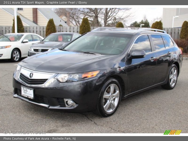 Graphite Luster Pearl / Ebony 2011 Acura TSX Sport Wagon