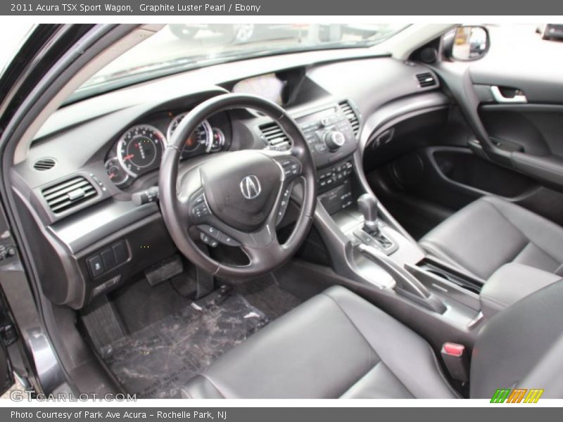 Ebony Interior - 2011 TSX Sport Wagon 