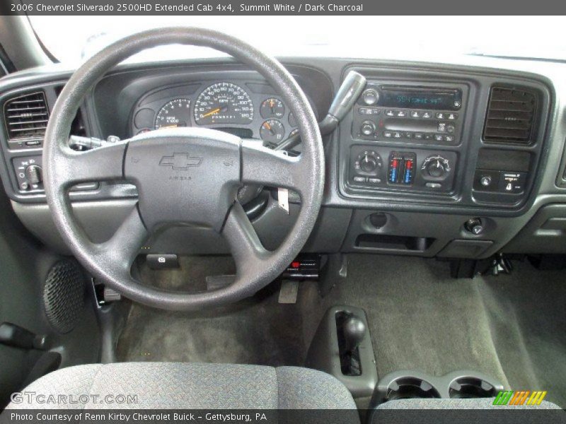 Summit White / Dark Charcoal 2006 Chevrolet Silverado 2500HD Extended Cab 4x4