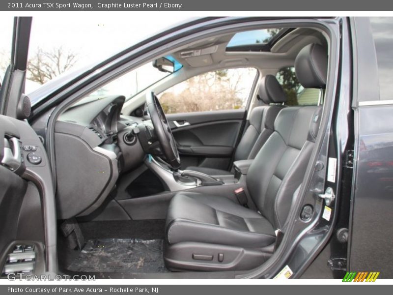  2011 TSX Sport Wagon Ebony Interior