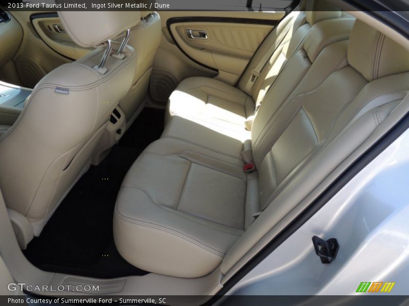 Ingot Silver Metallic / Dune 2013 Ford Taurus Limited