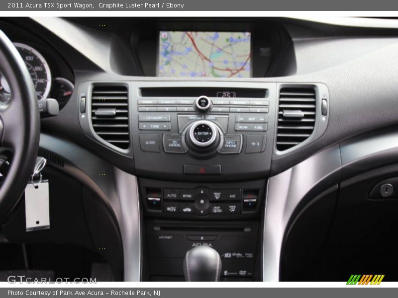 Controls of 2011 TSX Sport Wagon
