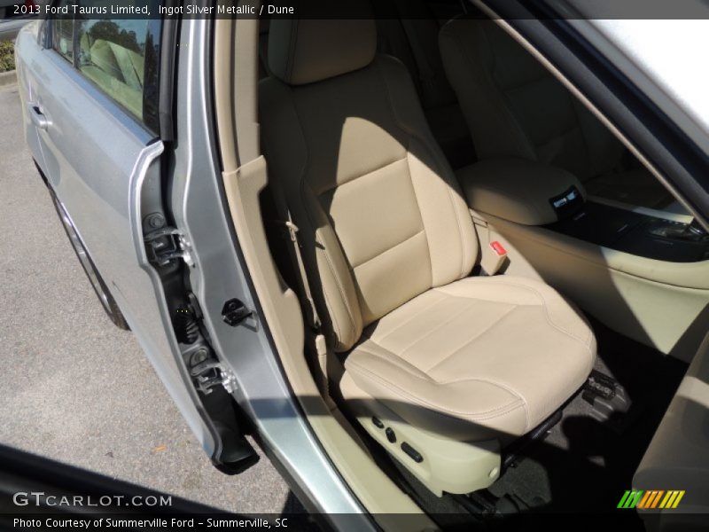 Ingot Silver Metallic / Dune 2013 Ford Taurus Limited