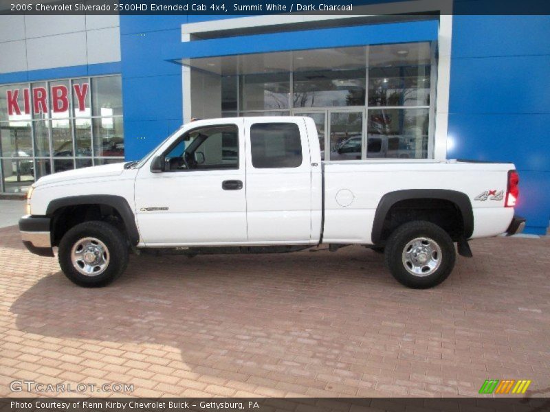 Summit White / Dark Charcoal 2006 Chevrolet Silverado 2500HD Extended Cab 4x4