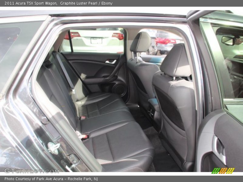 Rear Seat of 2011 TSX Sport Wagon