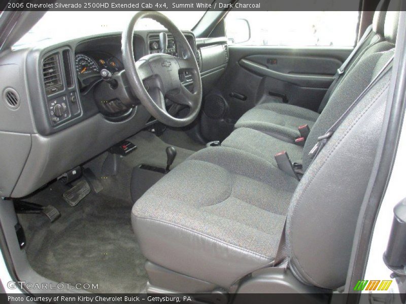 Summit White / Dark Charcoal 2006 Chevrolet Silverado 2500HD Extended Cab 4x4