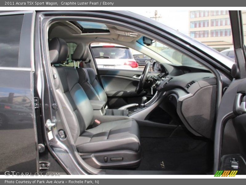 Graphite Luster Pearl / Ebony 2011 Acura TSX Sport Wagon