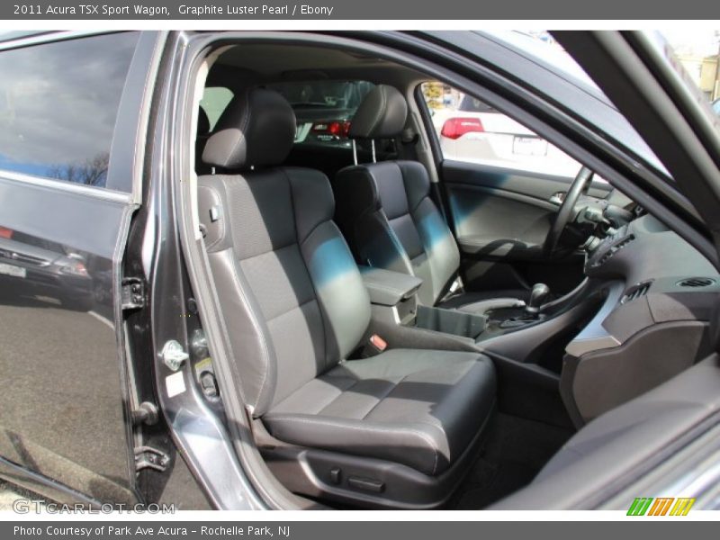 Graphite Luster Pearl / Ebony 2011 Acura TSX Sport Wagon