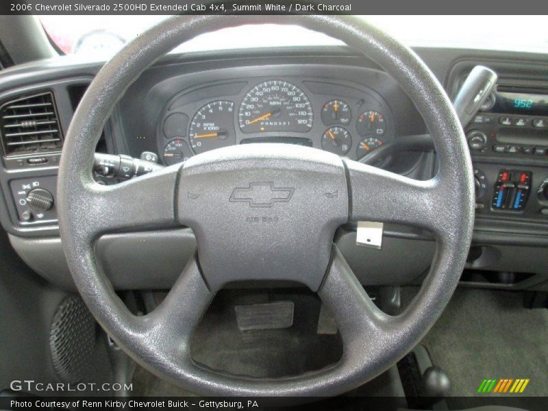 Summit White / Dark Charcoal 2006 Chevrolet Silverado 2500HD Extended Cab 4x4