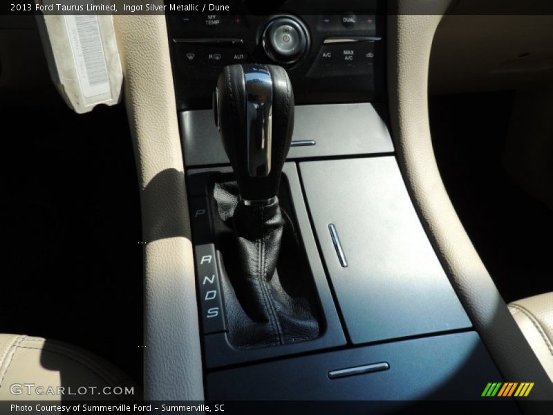 Ingot Silver Metallic / Dune 2013 Ford Taurus Limited