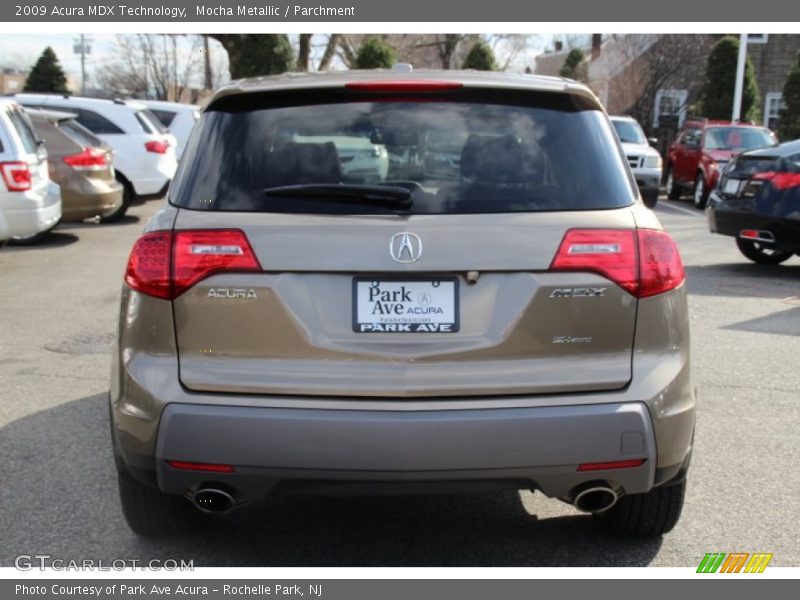 Mocha Metallic / Parchment 2009 Acura MDX Technology