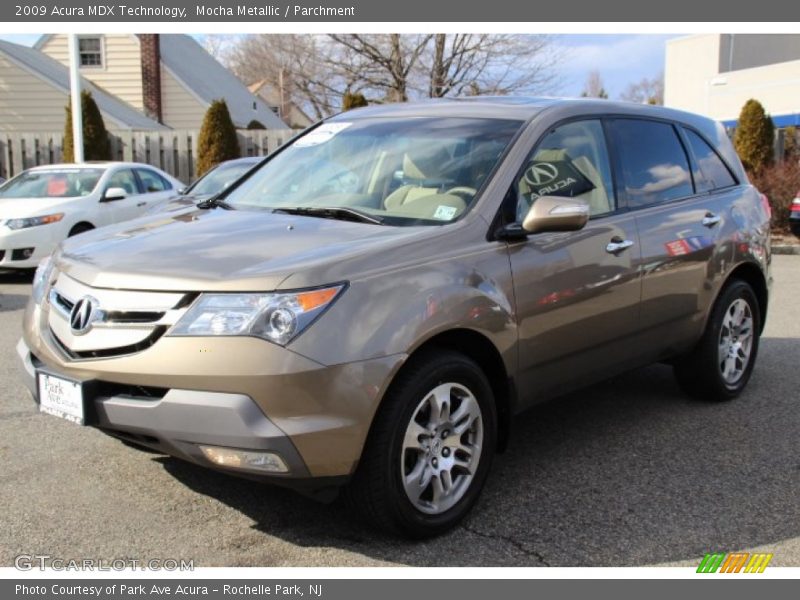 Mocha Metallic / Parchment 2009 Acura MDX Technology