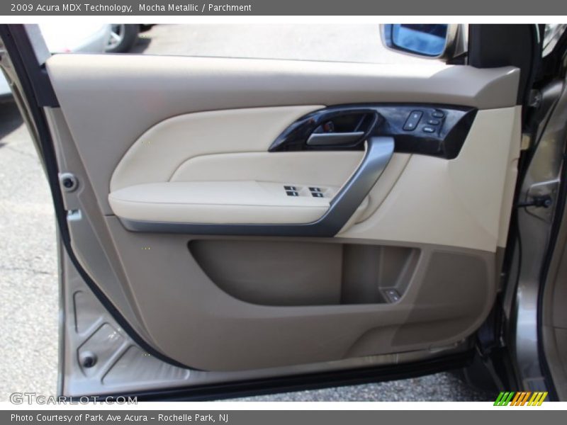Mocha Metallic / Parchment 2009 Acura MDX Technology