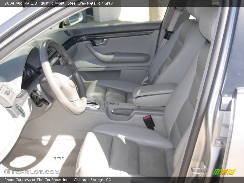 Front Seat of 2004 A4 1.8T quattro Avant