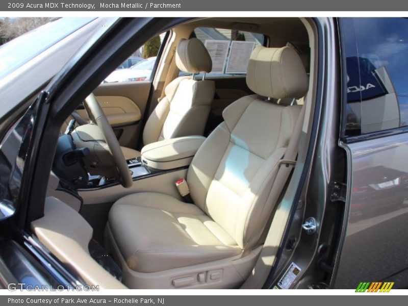 Mocha Metallic / Parchment 2009 Acura MDX Technology