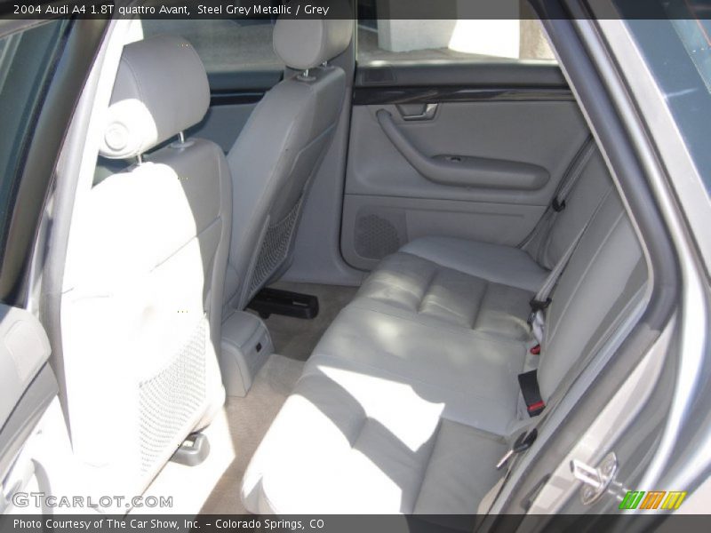 Rear Seat of 2004 A4 1.8T quattro Avant