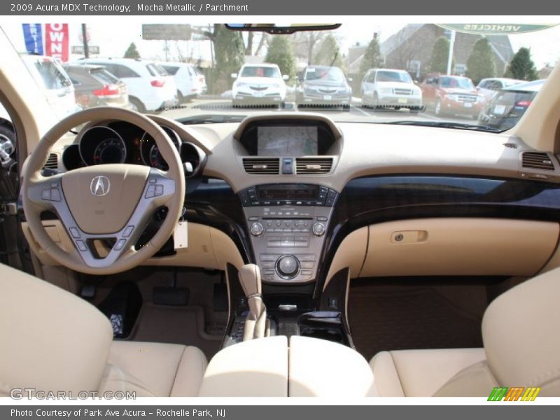 Mocha Metallic / Parchment 2009 Acura MDX Technology