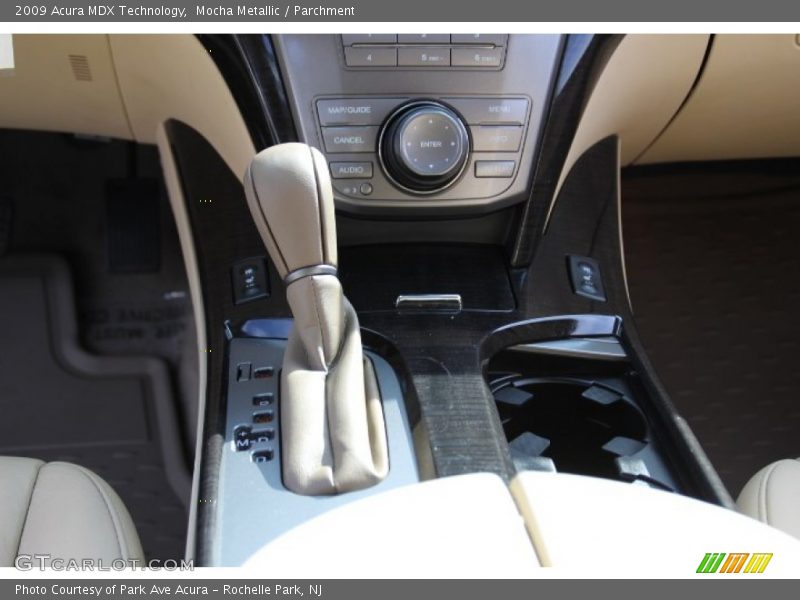 Mocha Metallic / Parchment 2009 Acura MDX Technology
