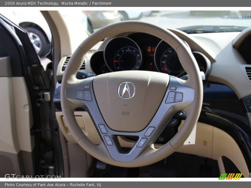 Mocha Metallic / Parchment 2009 Acura MDX Technology