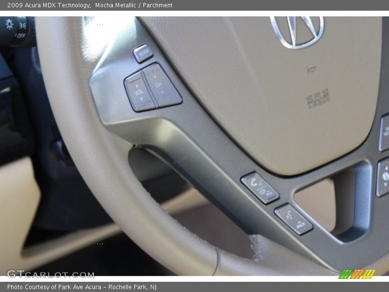 Mocha Metallic / Parchment 2009 Acura MDX Technology