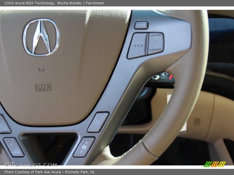 Mocha Metallic / Parchment 2009 Acura MDX Technology