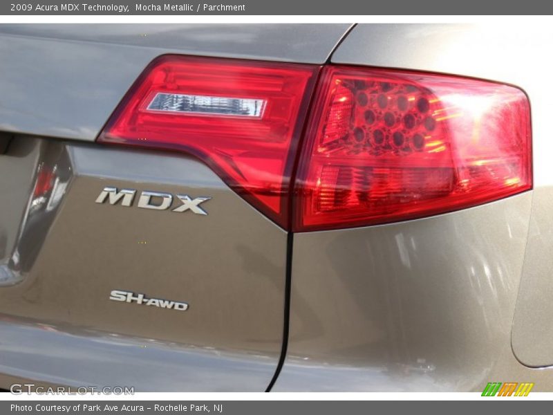 Mocha Metallic / Parchment 2009 Acura MDX Technology
