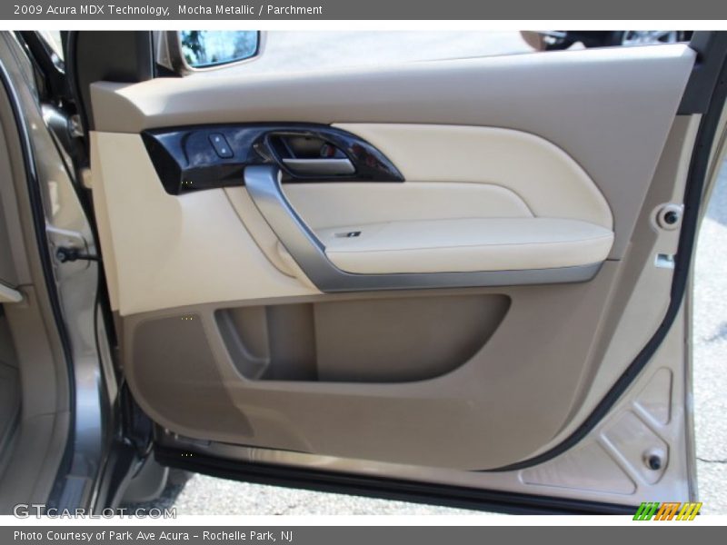 Mocha Metallic / Parchment 2009 Acura MDX Technology