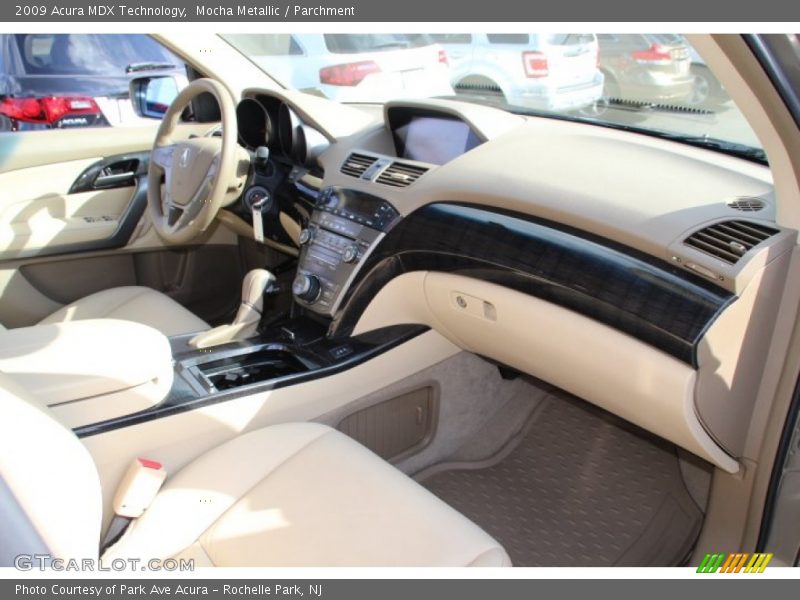 Mocha Metallic / Parchment 2009 Acura MDX Technology
