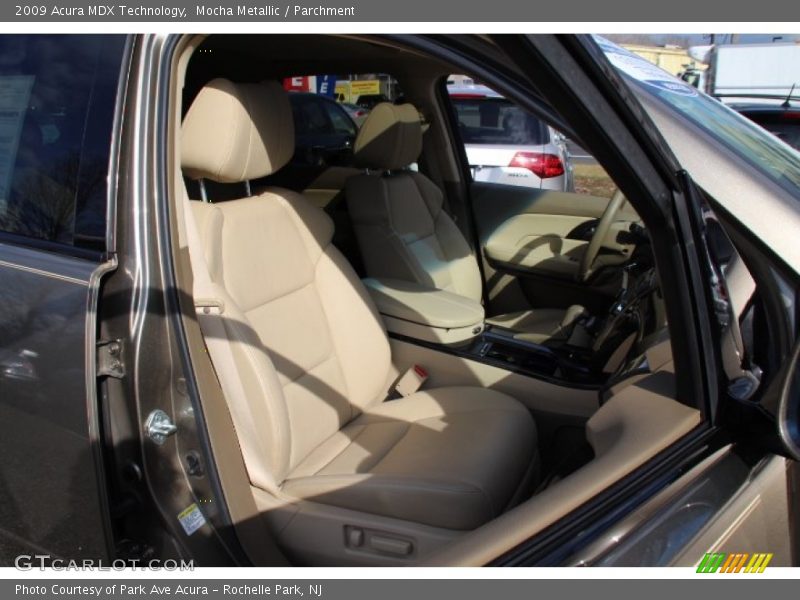 Mocha Metallic / Parchment 2009 Acura MDX Technology