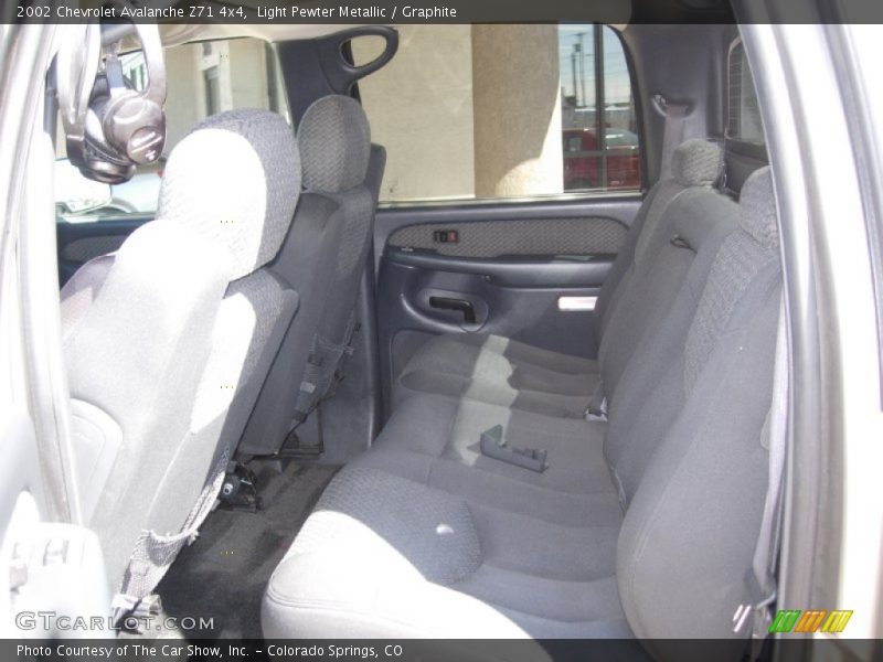 Light Pewter Metallic / Graphite 2002 Chevrolet Avalanche Z71 4x4