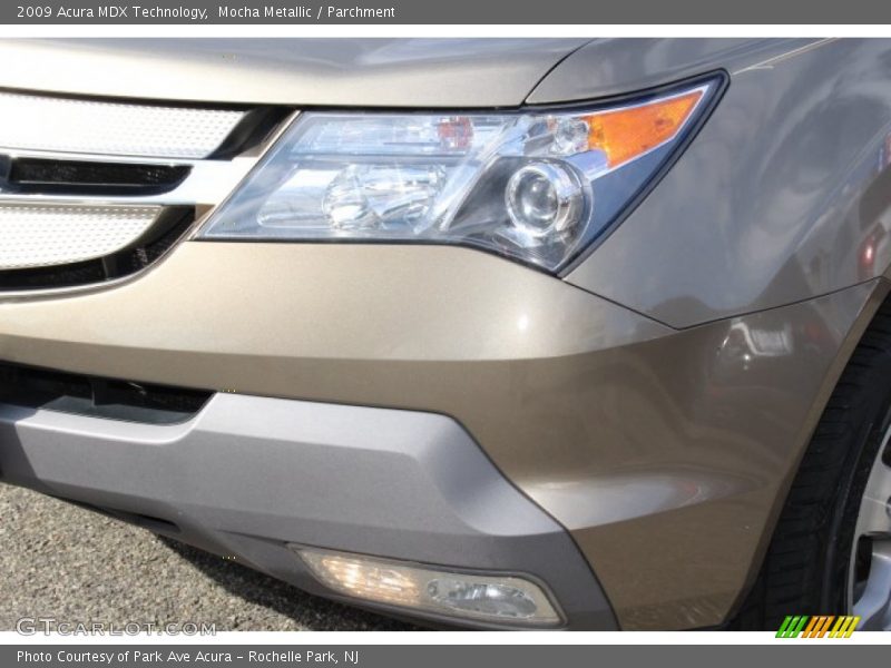 Mocha Metallic / Parchment 2009 Acura MDX Technology