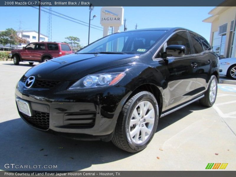 Brilliant Black / Black 2008 Mazda CX-7 Touring