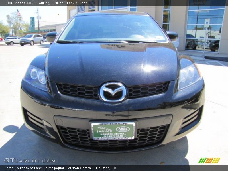 Brilliant Black / Black 2008 Mazda CX-7 Touring