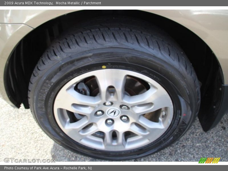 Mocha Metallic / Parchment 2009 Acura MDX Technology