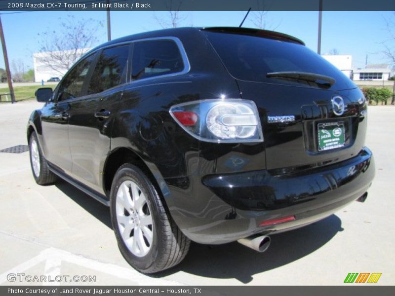 Brilliant Black / Black 2008 Mazda CX-7 Touring