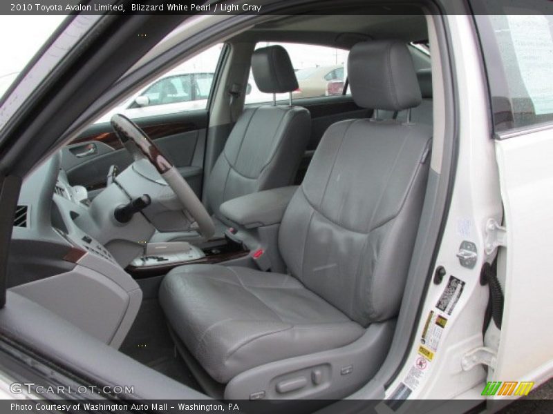 2010 Avalon Limited Light Gray Interior