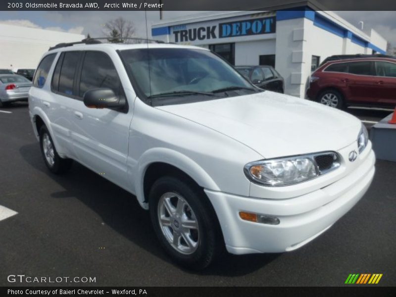 Arctic White / Pewter 2003 Oldsmobile Bravada AWD