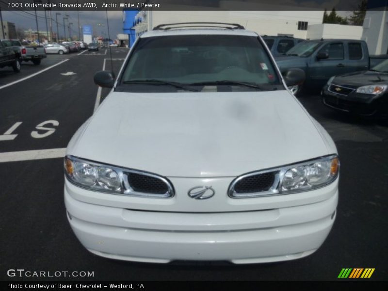 Arctic White / Pewter 2003 Oldsmobile Bravada AWD