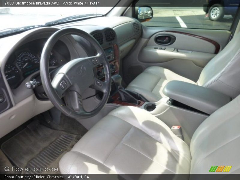 Arctic White / Pewter 2003 Oldsmobile Bravada AWD