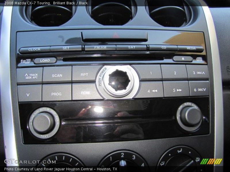 Brilliant Black / Black 2008 Mazda CX-7 Touring