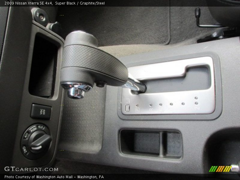 Super Black / Graphite/Steel 2009 Nissan Xterra SE 4x4