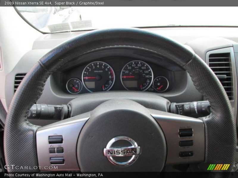 Super Black / Graphite/Steel 2009 Nissan Xterra SE 4x4